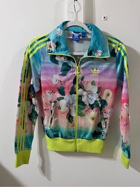 Adidas x Farm Rio “Floralina” Track Jacket